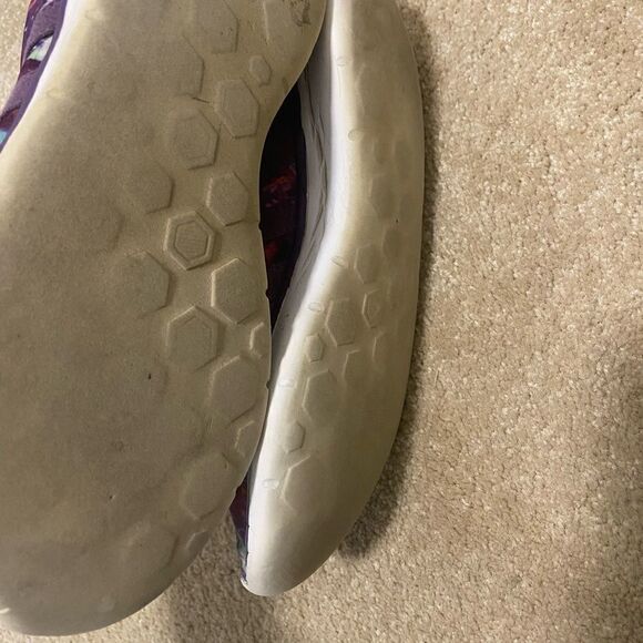 Adidas Womens Neo Lite Racer AW4550 Purple Red Running Shoes Lace Up Size 7.5 - Picture 4 of 4